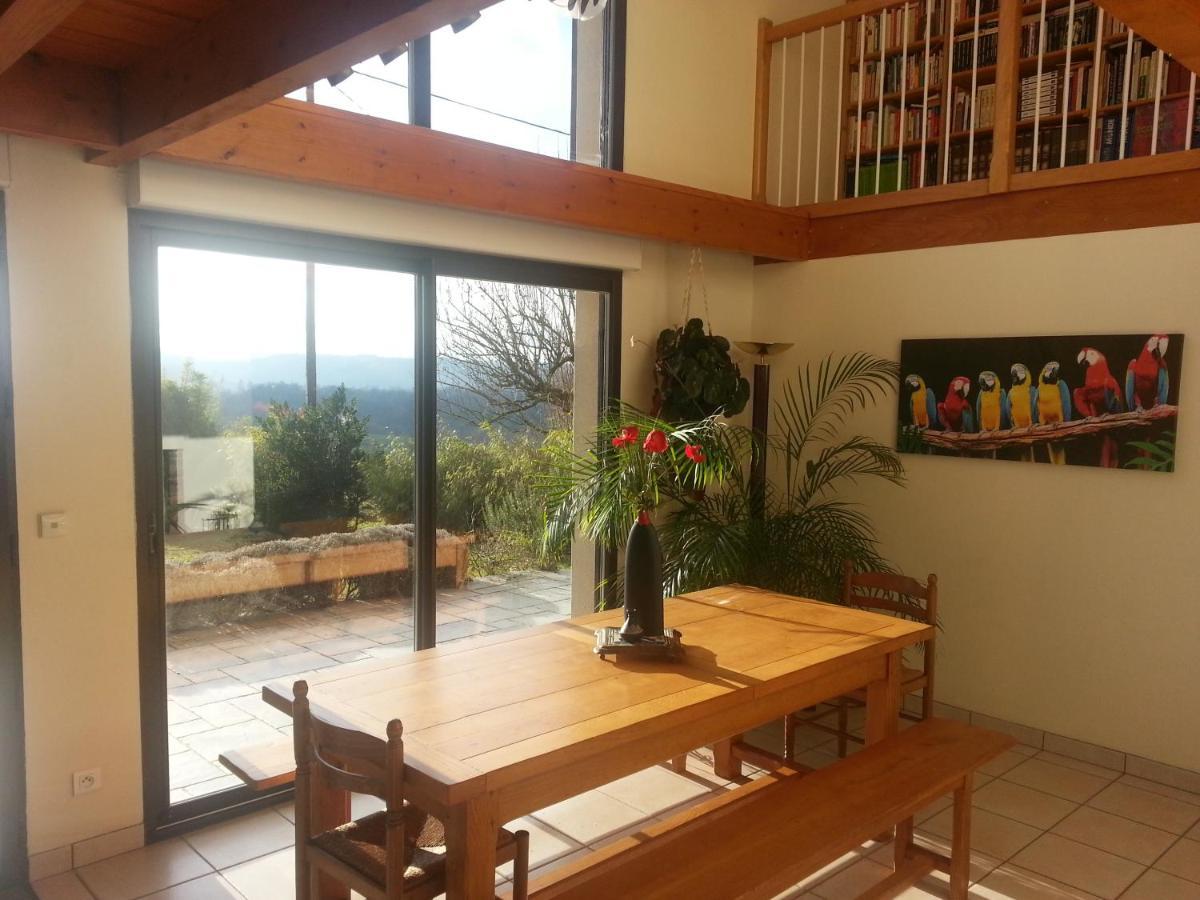 Maison Sur La Colline Cheminee Wifi Proche Thermes Aubin  Exterior photo